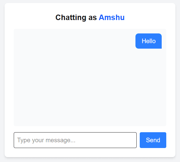 Simple Chat System